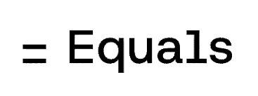 Equals logo